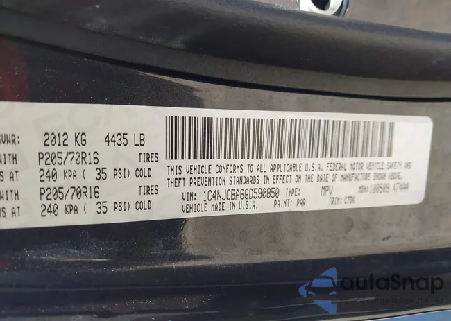 1C4NJCBA6GD590850: 44577368