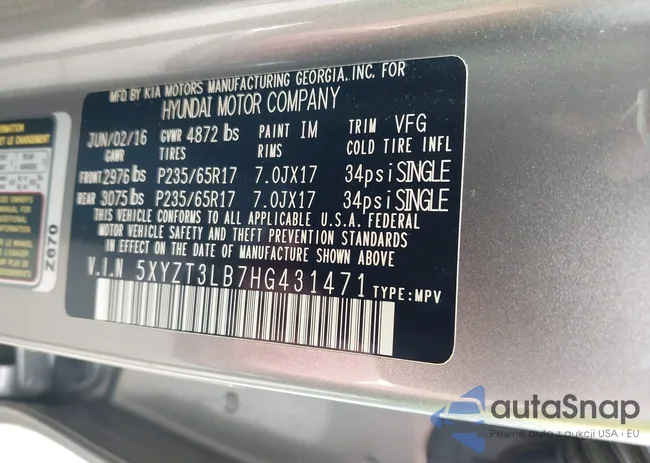 5XYZT3LB7HG431471: 44579701