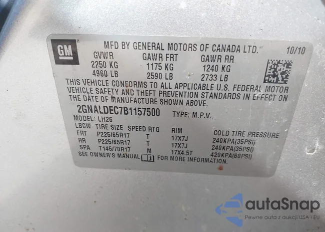 2GNALDEC7B1157500: 44579817
