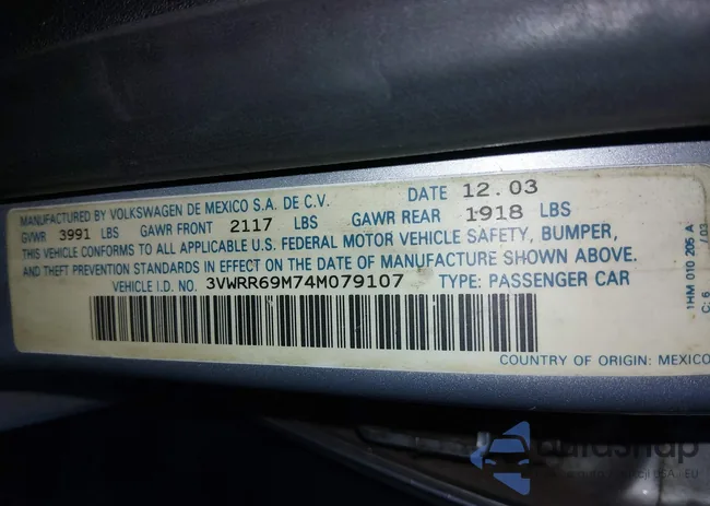 3VWRR69M74M079107: 44580045