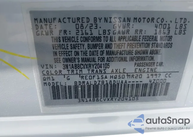 3N1AB8CVXRY204105: 44579220