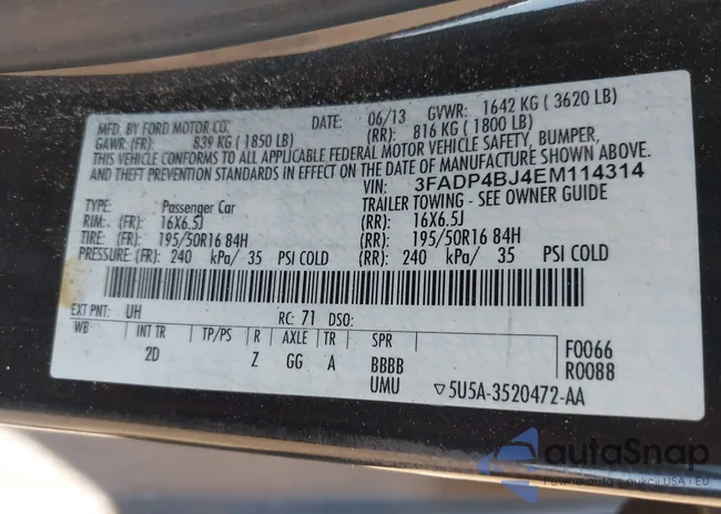 3FADP4BJ4EM114314: 44579406