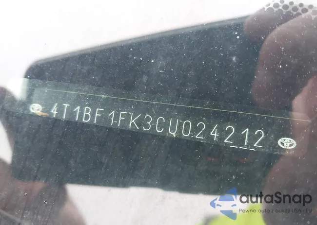 4T1BF1FK3CU024212: 44580672