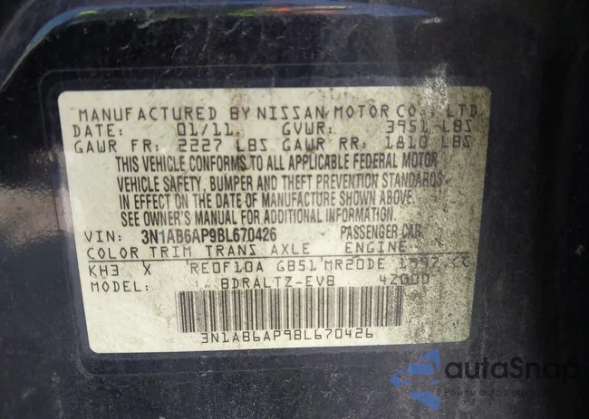 3N1AB6AP9BL670426: 44580717