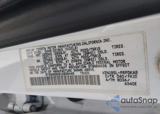 5TEGN92N21Z856446: 44580463