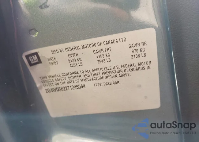 2G4WD582271245944: 44581528