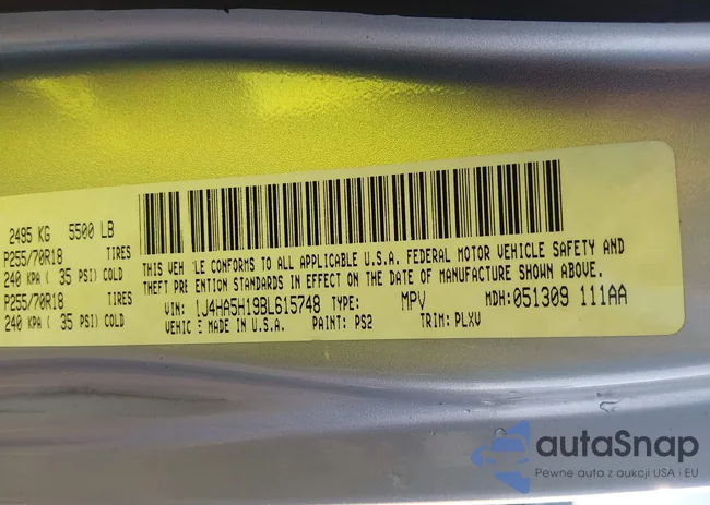 1J4HA5H19BL615748: 44582047