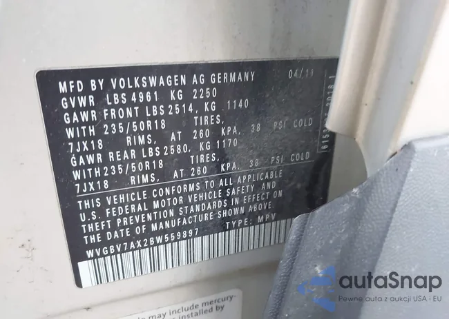 WVGBV7AX2BW559897: 44581125