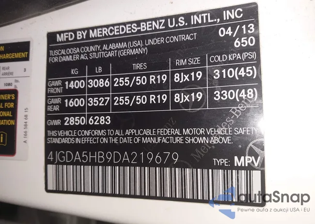 4JGDA5HB9DA219679: 44582760