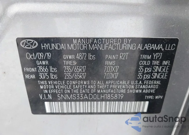 5NMS33AD0LH185819: 44582903