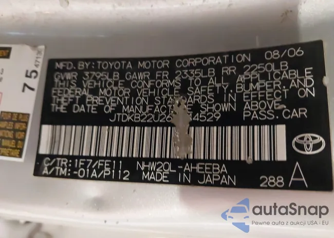 JTDKB22U267544529: 44583066