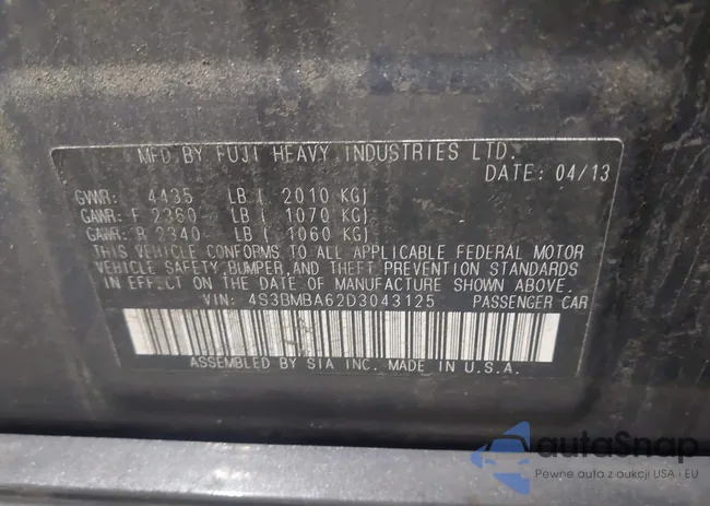 4S3BMBA62D3043125: 44582286