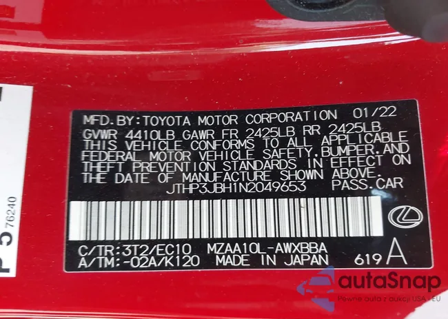 JTHP3JBH1N2049653: 44582291