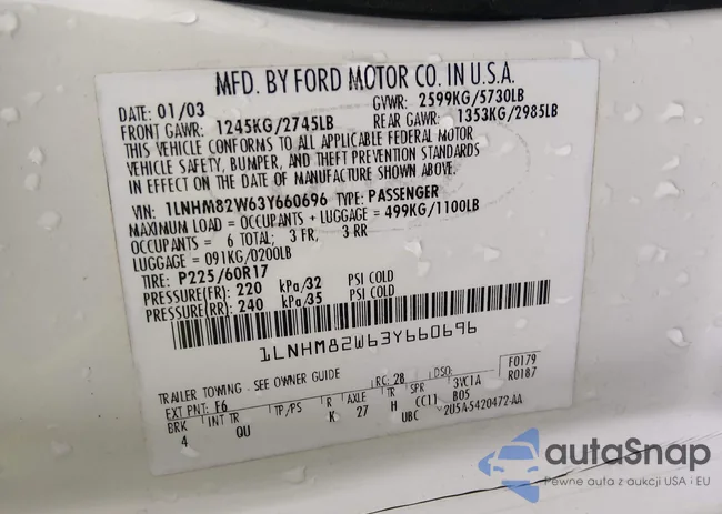 1LNHM82W63Y660696: 44582353