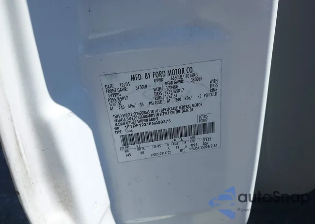 1FTRF12216NA89373: 44583639