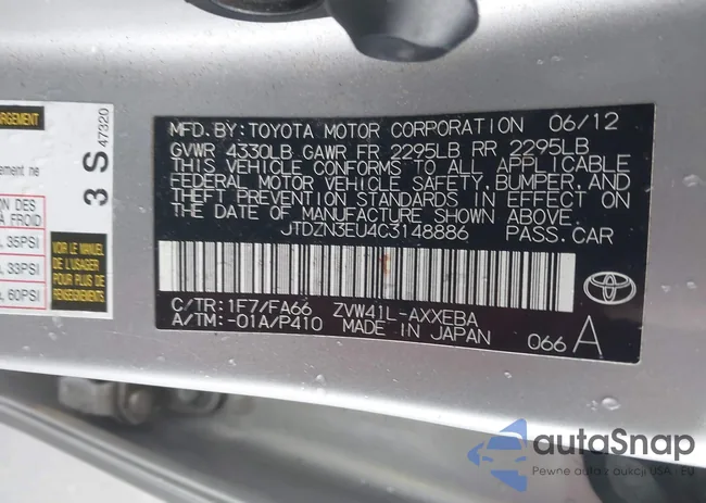 JTDZN3EU4C3148886: 44583704