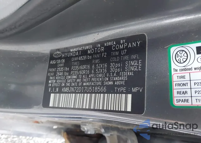 KM8JN72D17U518566: 44583727