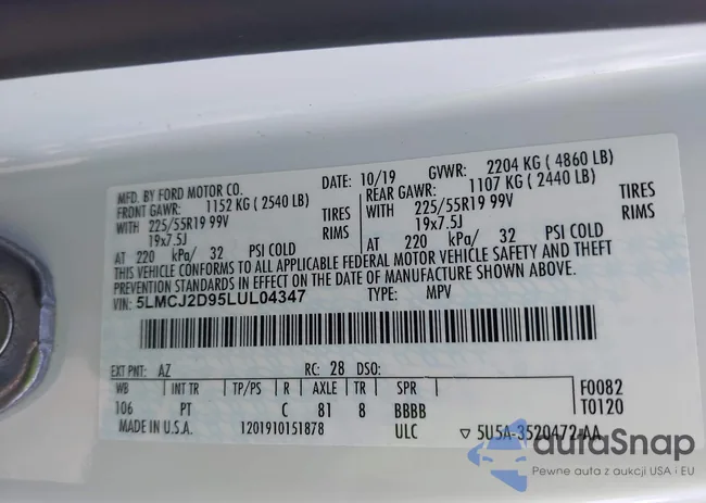 5LMCJ2D95LUL04347: 44583821