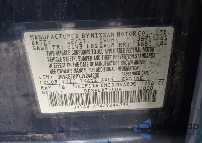 3N1AB7APXJY244235: 44583873