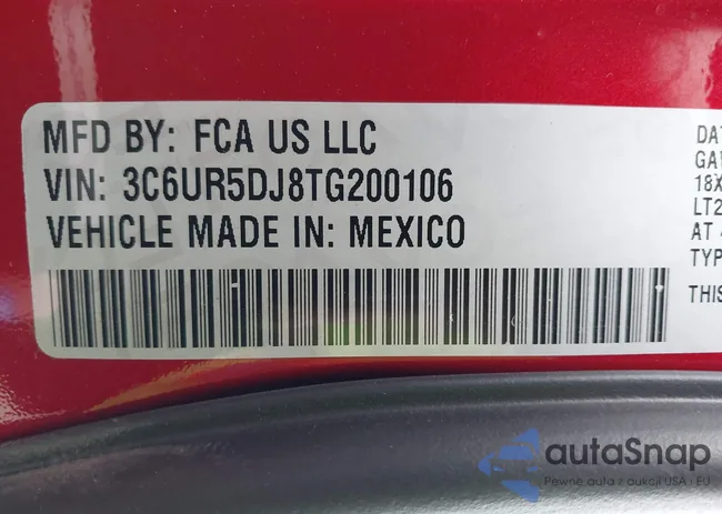 3C6UR5DJ8TG200106: 44583967