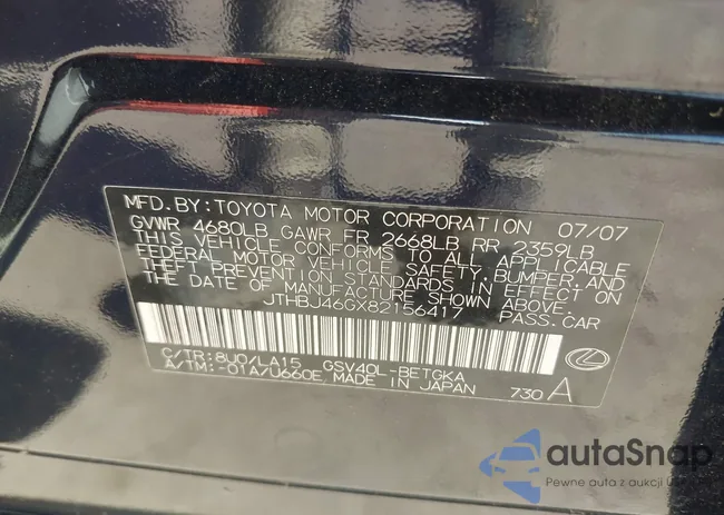 JTHBJ46GX82156417: 44583130