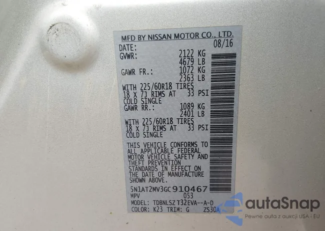 5N1AT2MV3GC910467: 44583183