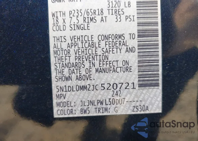 5N1DL0MM2JC520721: 44583229