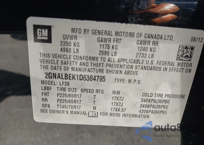 2GNALBEK1D6384795: 44583346