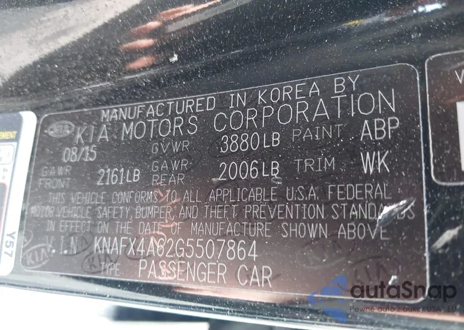 KNAFX4A62G5507864: 44583401