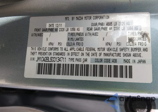 JM1CW2BL6C0134711: 44584577