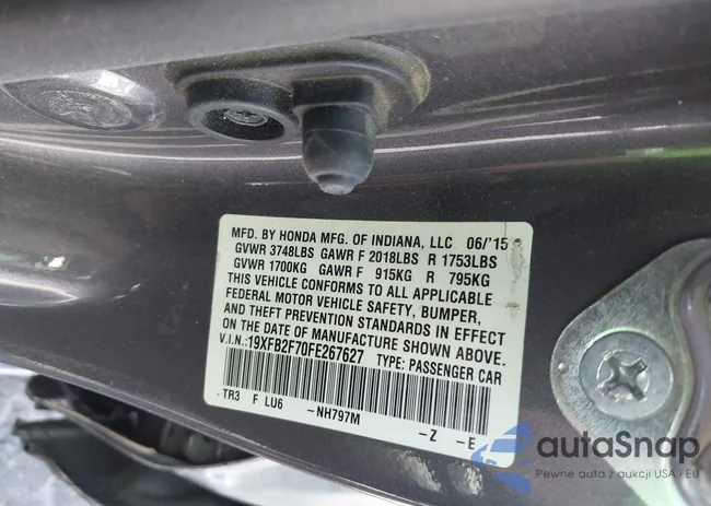 19XFB2F70FE267627: 44584789