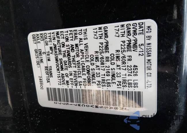 JN8AS5MV0CW715772: 44584885