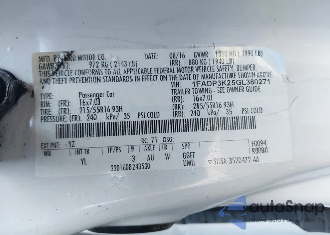 1FADP3K25GL380271: 44584905