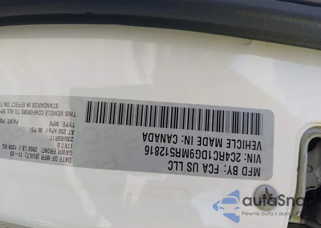 2C4RC1DG9MR512816: 44585064