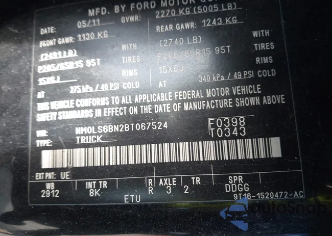 NM0LS6BN2BT067524: 44584233