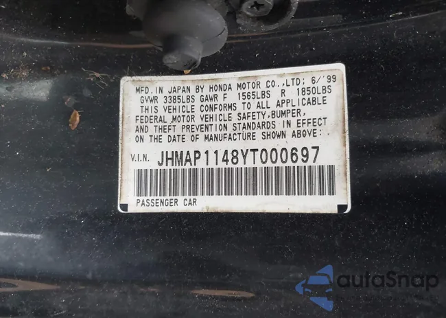 JHMAP1148YT000697: 44585537