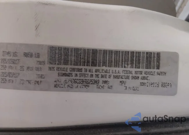 2C4RDGCG9HR625303: 44585663