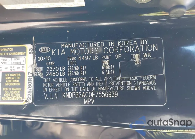 KNDPB3AC0E7556939: 44585729