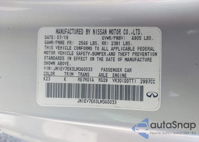 JN1EV7EK0LM340033: 44585733