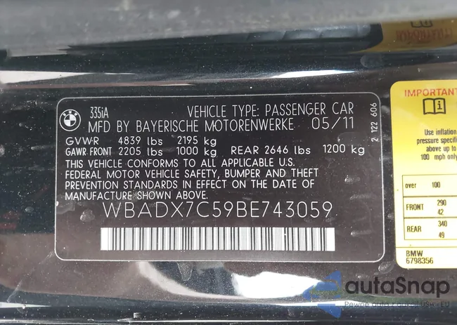 WBADX7C59BE743059: 44585815