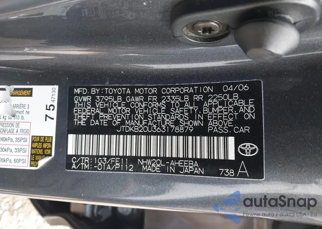 JTDKB20U363178879: 44585182