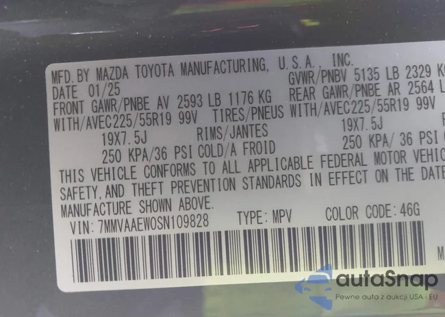 7MMVAAEW0SN109828: 44586566