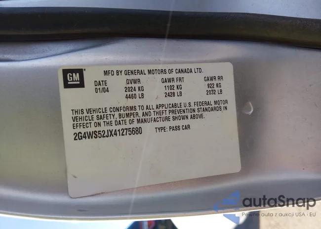 2G4WS52JX41275680: 44586653