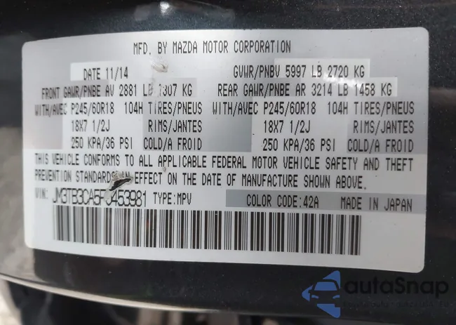 JM3TB3CA5F0453981: 44586948