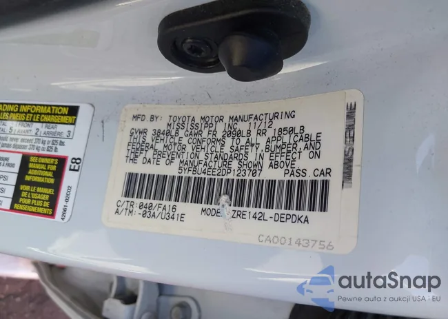 5YFBU4EE2DP123707: 44586341