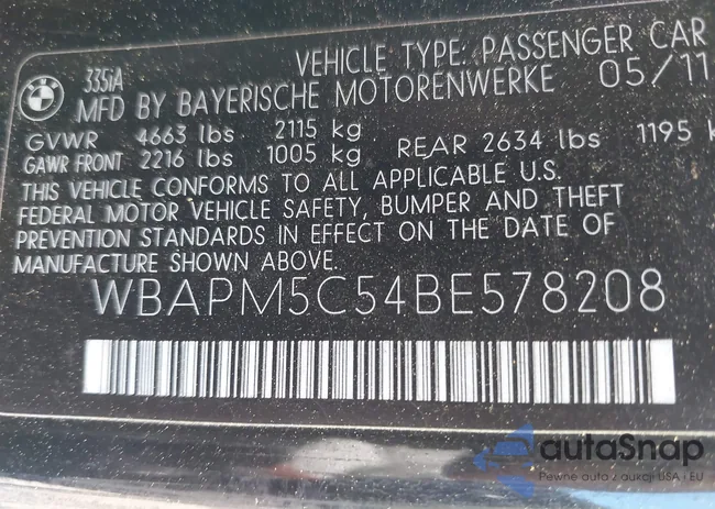 WBAPM5C54BE578208: 44586488