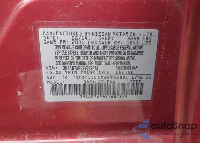 3N1AB7AP8EY287574: 44587547