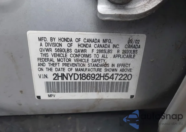 2HNYD18692H547220: 44587659