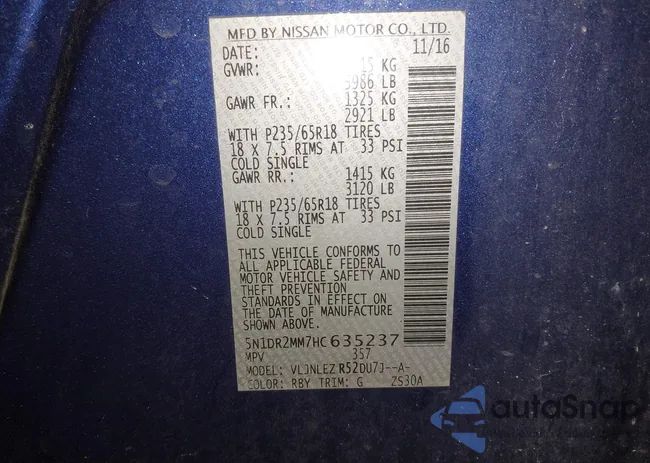 5N1DR2MM7HC635237: 44587742