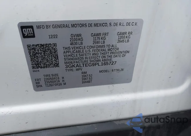 3GKALTEG9PL165727: 44587902